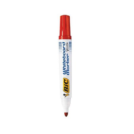 BIC Marqueur tableau blanc Velleda 1701 ECOlutions, rouge