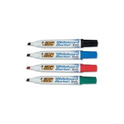 BIC Velleda Whiteboard 1701 marker 4 pc(s) Bullet tip Black, Blue, Green, Red