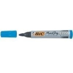 BIC Marking 2000 permanent marker Bullet tip Blue 12 pc(s)