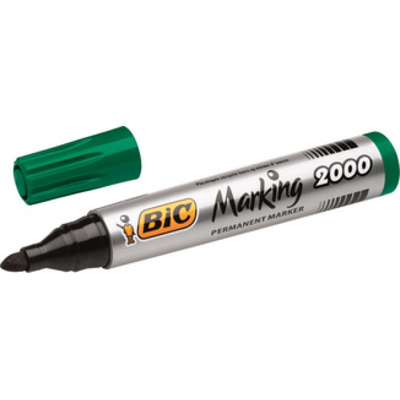 BIC Marqueur permanent Marking 2000 Ecolutions, rouge