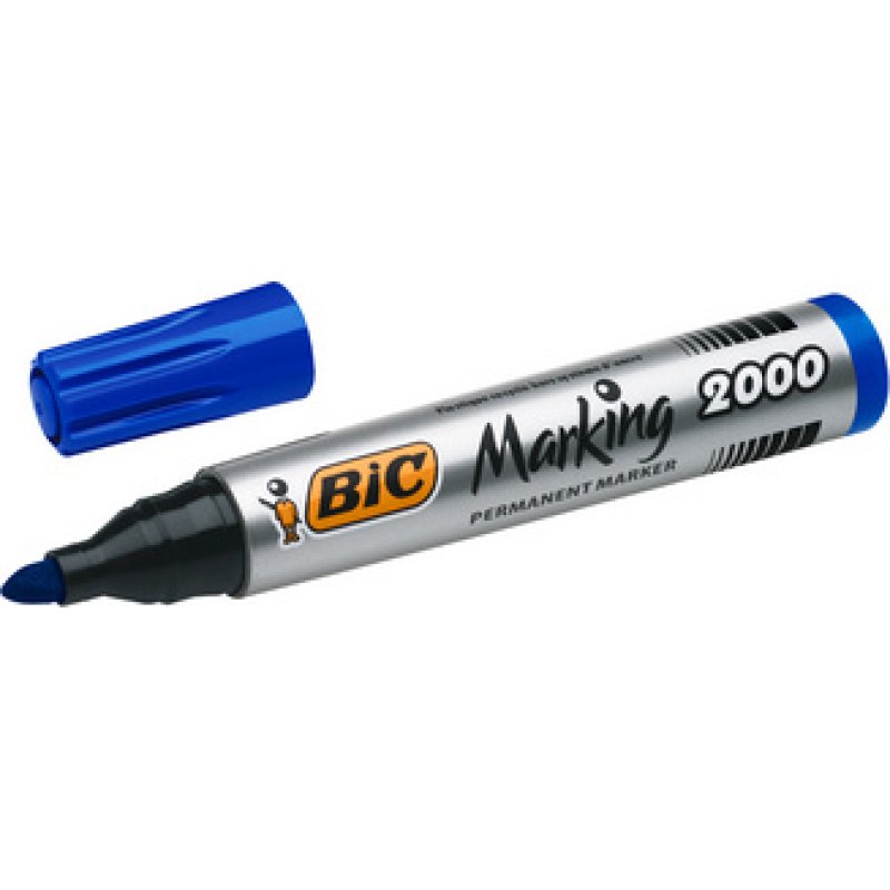 BIC Marqueur permanent Marking 2000 Ecolutions, rouge