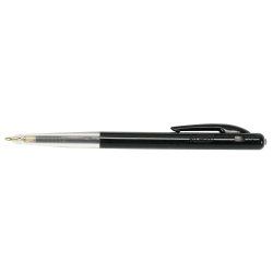 BIC M10 Clic Medium Noir Stylo à bille rétractable avec clip Moyen 50 pièce(s)