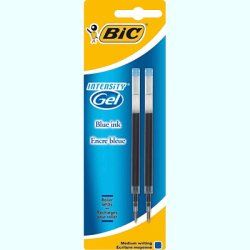 BIC Reaction Gel, x2 Moyen Bleu 2 pièce(s)