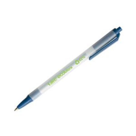 BIC Stylo à bille rétractable ECOlutions Clic Stic, bleu