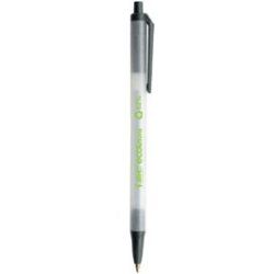 BIC Clic Stic Noir Stylo à bille rétractable avec clip Moyen