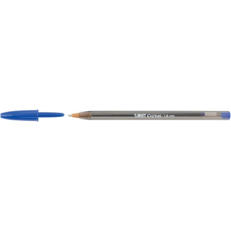 BIC Stylo à bille Cristal Large, bleu