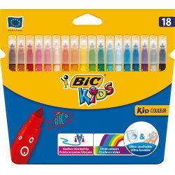 BIC Kid Couleur stylo-feutre Moyen 24 pièce(s)