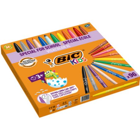 BIC KIDS Feutre Visacolor XL ecolutions, Class Pack