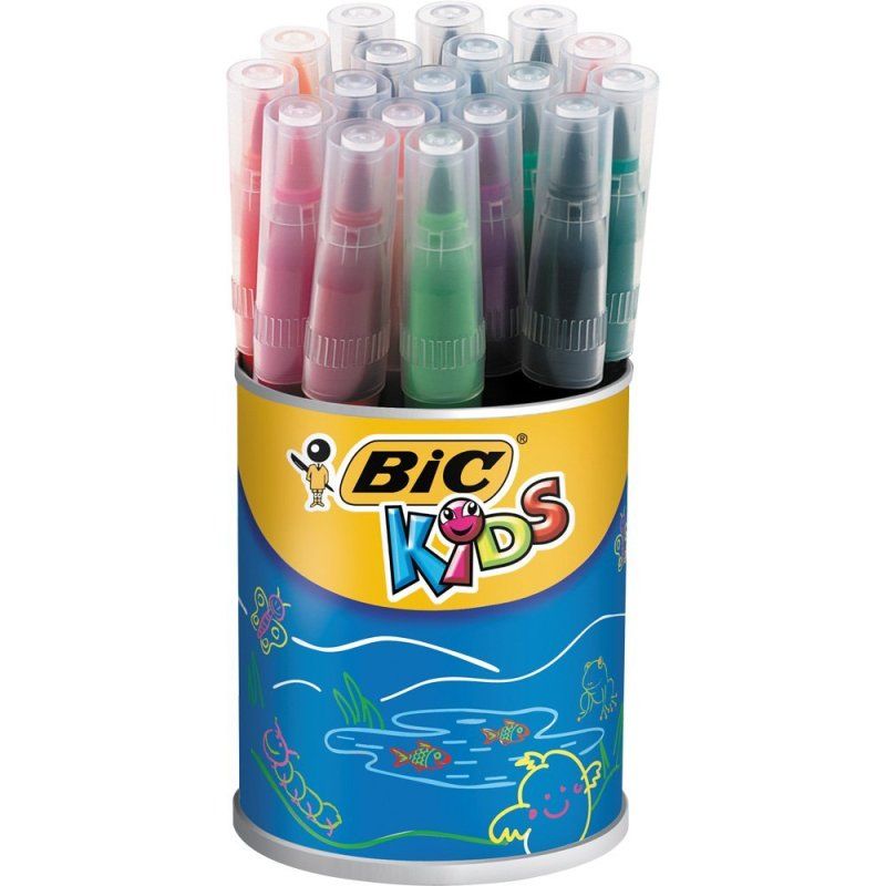 BIC KiDS Visaquarelle felt pen Multicolour 18 pc(s)