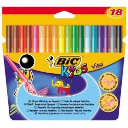 BIC VISA felt pen Black
