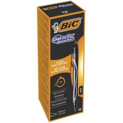 BIC Stylo à encre gel Intensity Quick Dry, noir