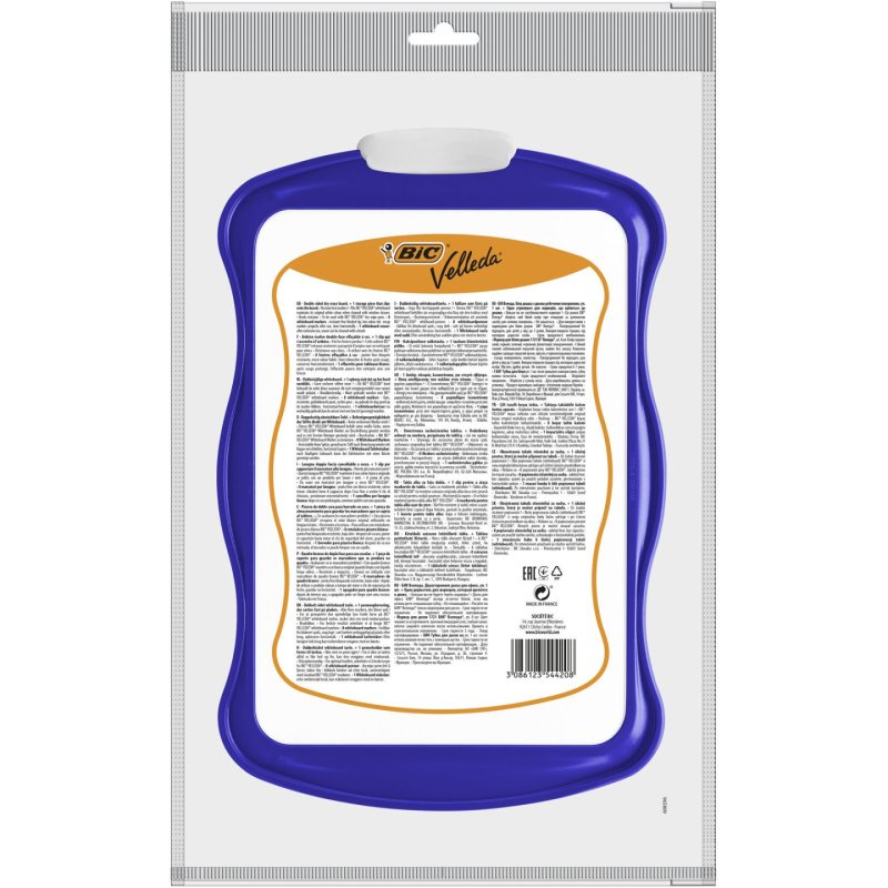 BIC Kit ardoise blanche Velleda, marqueur 1721 & effacette