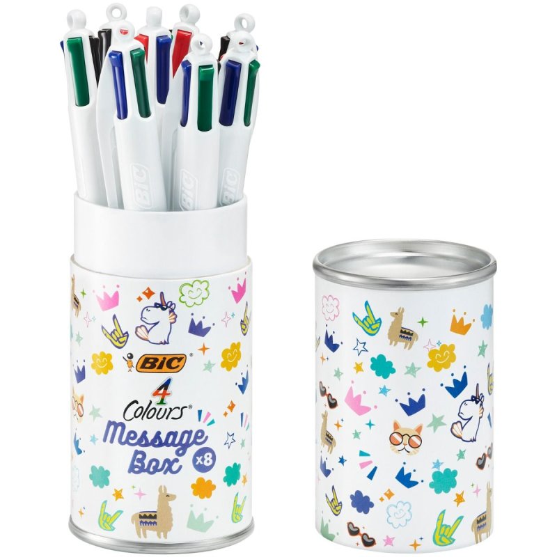 BIC 4 Couleurs Message Box
