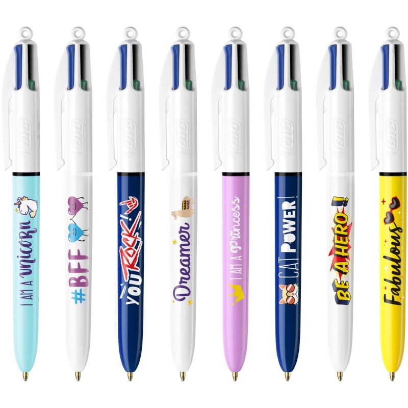 BIC 4 Colours Message Box