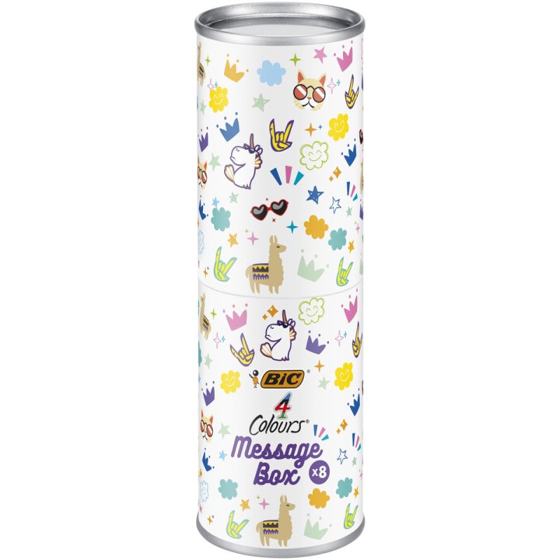 BIC 4 Couleurs Message Box