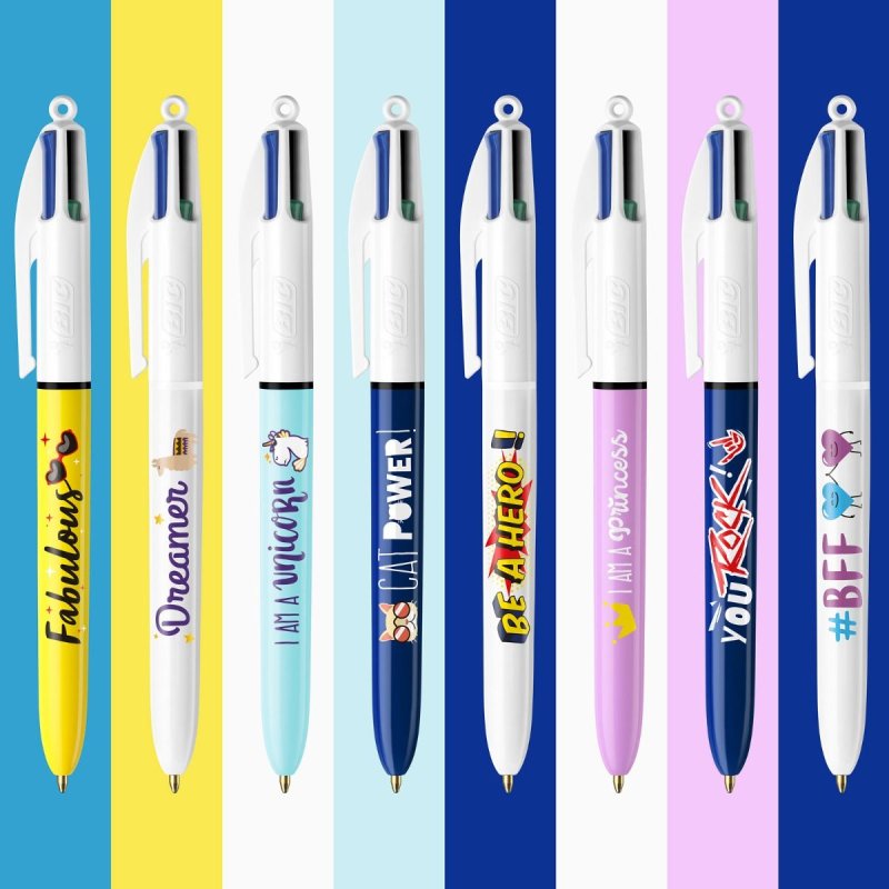 BIC 4 Couleurs Message Box