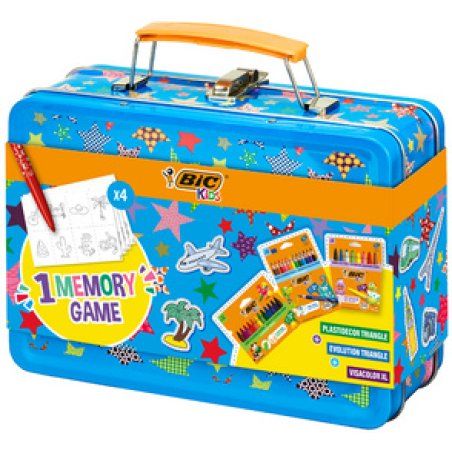 BIC KIDS Kit de coloriage pour le voyage "MEMORY GAME"