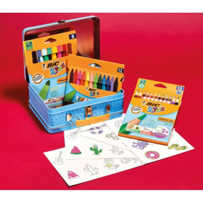 BIC KIDS Kit de coloriage pour le voyage "MEMORY GAME"