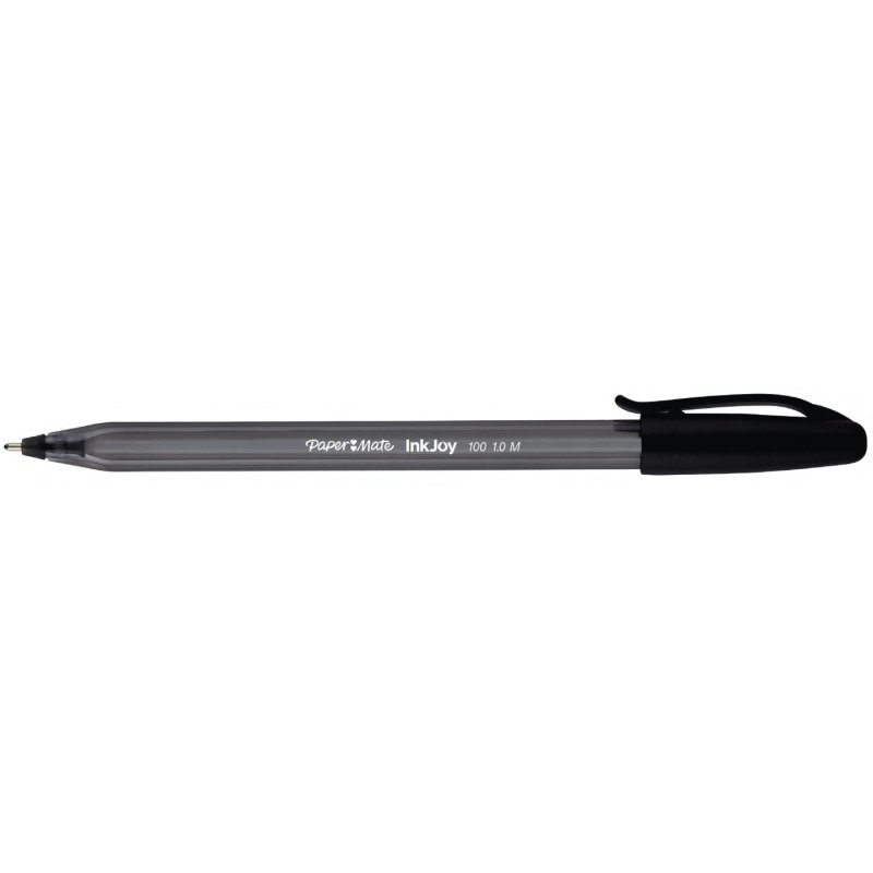 Papermate InkJoy 100 Black Stick ballpoint pen Medium 50 pc(s)