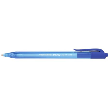 Papermate InkJoy 100 RT Blue Clip-on retractable ballpoint pen Medium 20 pc(s)