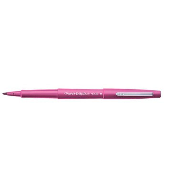 Papermate Flair stylo-feutre Moyen Rose 12 pièce(s)