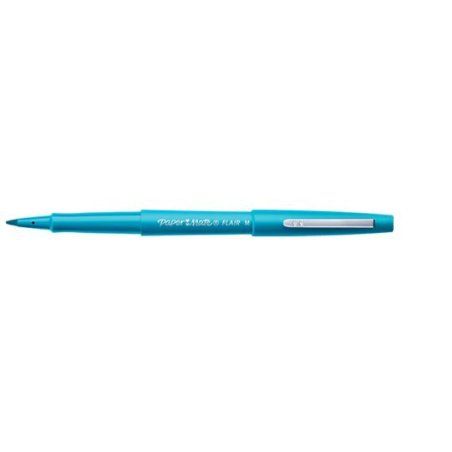 Papermate Flair stylo-feutre Moyen Turquoise 12 pièce(s)