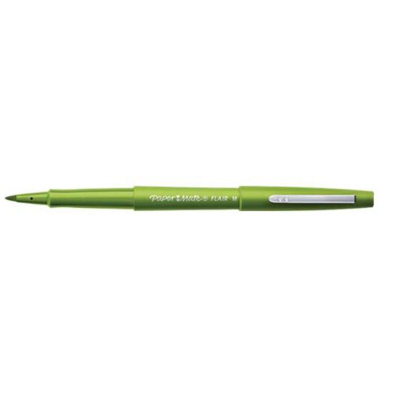Papermate Flair stylo-feutre Moyen Vert clair 12 pièce(s)