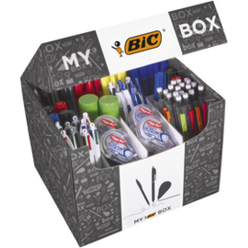 BIC Kit d'écriture MY BIC BOX, 124 pièces