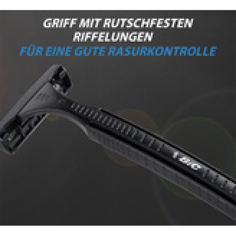 BIC Rasoir jetable 3 Action, pour hommes, pack de 4