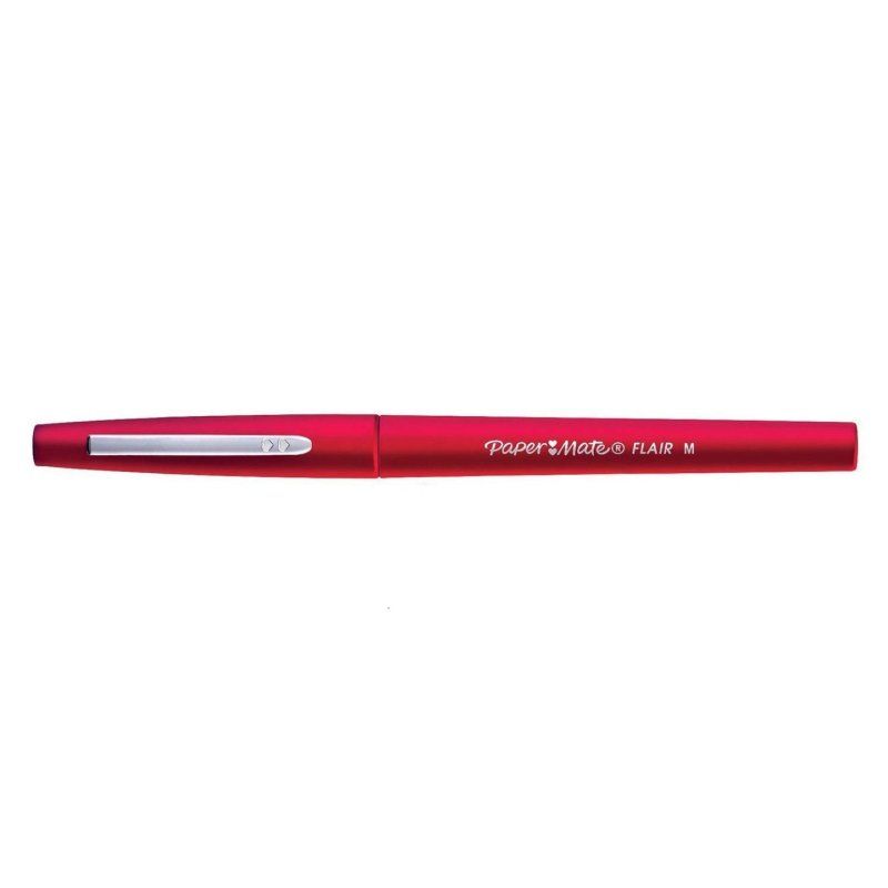 Papermate Flair Original felt pen Medium Black, Blue, Red 3 pc(s)