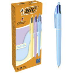 BIC 4 Colours Multicolour Medium 12 pc(s)