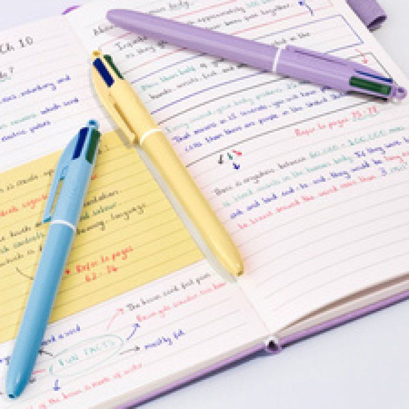 BIC 4 Colours Multicolour Medium 12 pc(s)