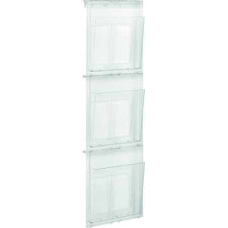 helit Porte-brochures mural "the placativ", transparent