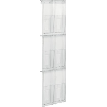 helit Porte-brochures mural "the placativ", transparent