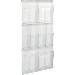 helit Porte-brochures mural "the placativ", transparent