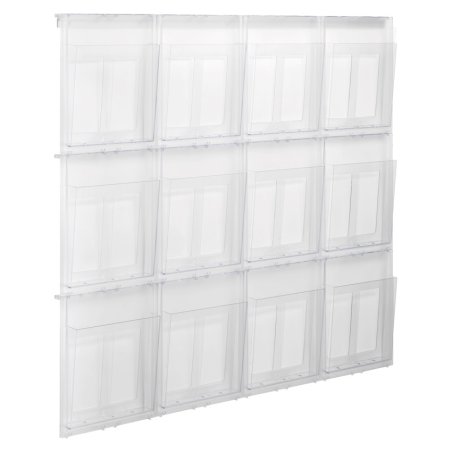 helit Porte-brochures mural "the placativ", transparent