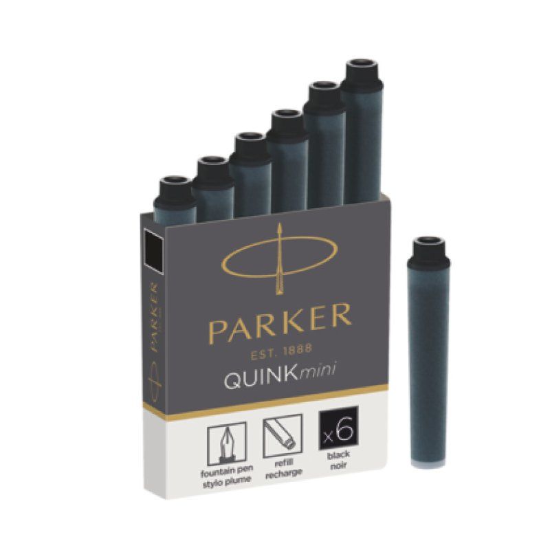 Parker 1950407 pen refill Black 6 pc(s)