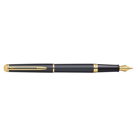 WATERMAN Stylo plume Hémisphère, Mat Noir G.T.