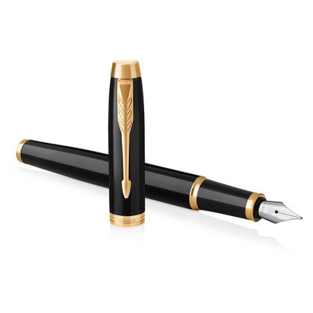PARKER Stylo plume IM Laque Noire G.T.