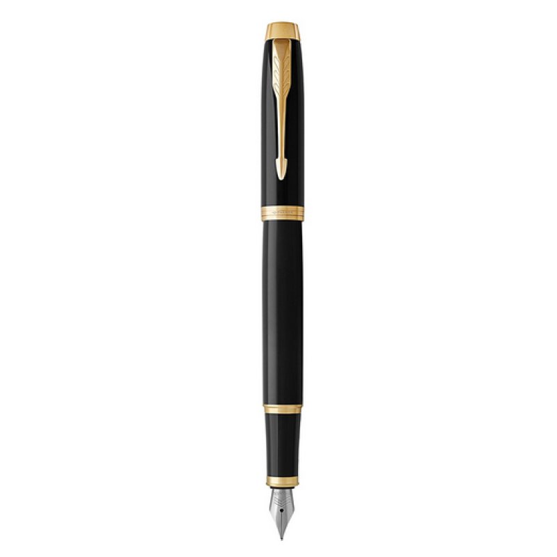 Parker IM stylo-plume Système de remplissage cartouche Noir, Or 1 pièce(s)