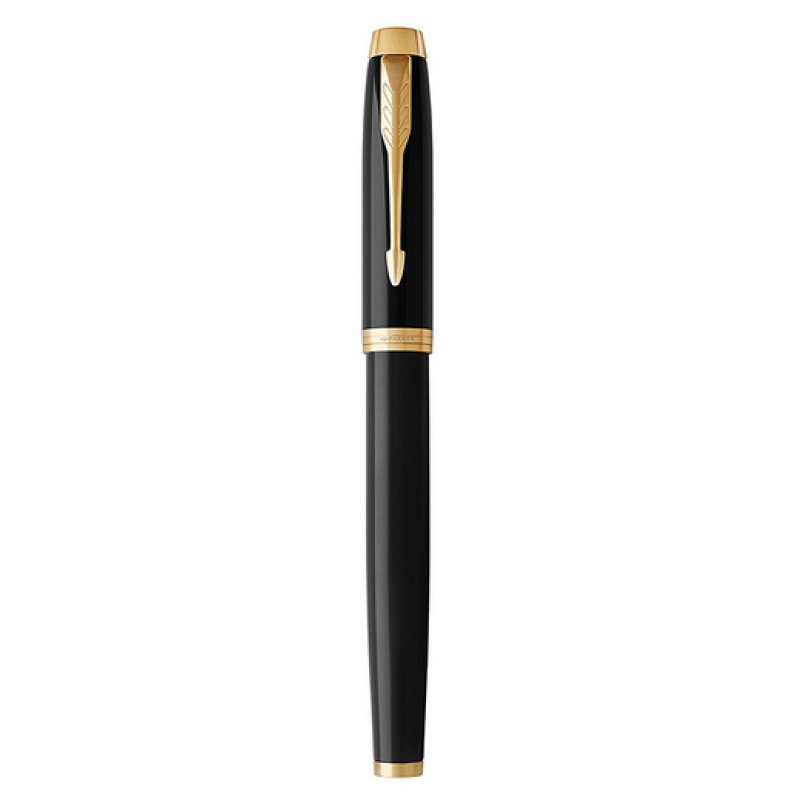 PARKER Stylo roller IM Laque Noire G.T.