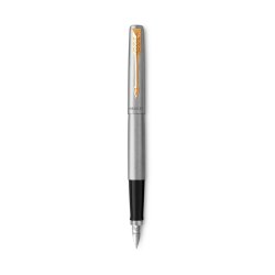PARKER Stylo plume JOTTER Acier G.T., or