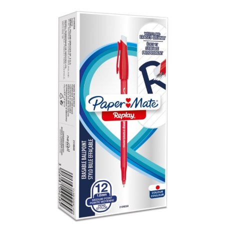 Paper:Mate Stylo à bille Replay 40th, rouge