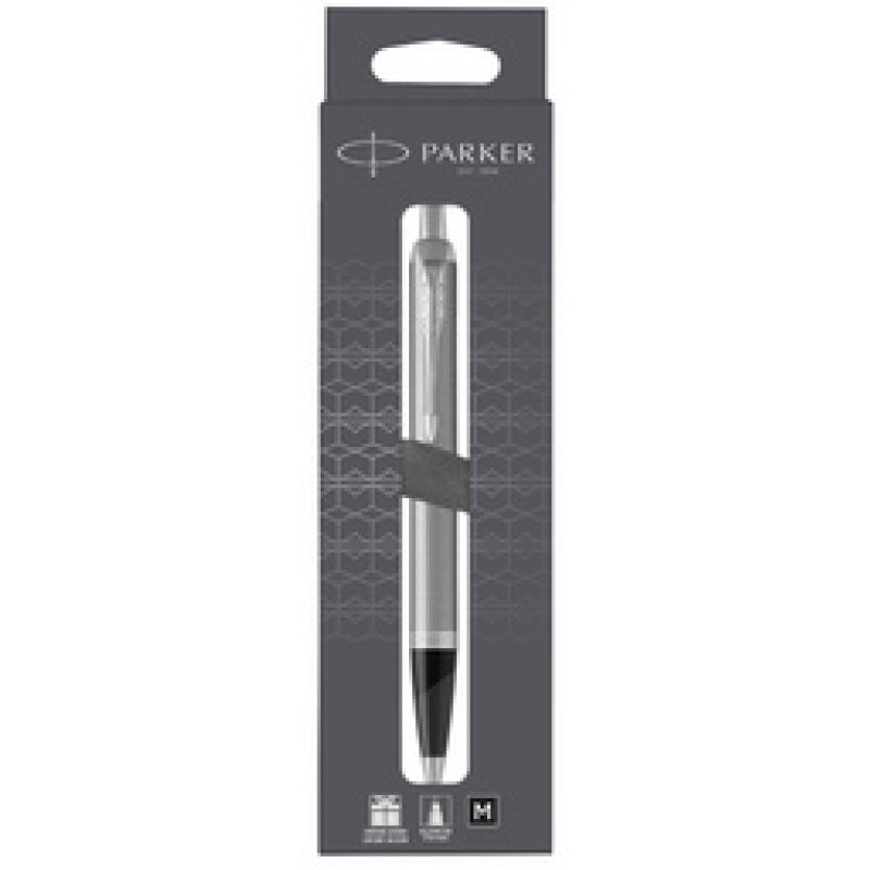 PARKER Stylo à bille rétractable IM Acier C.T.