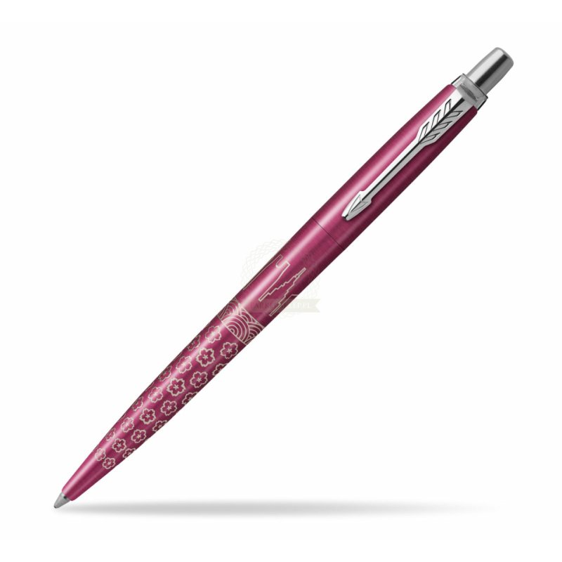Parker 2198195 stylo à bille Bleu Stylo à bille rétractable avec clip Moyen 1 pièce(s)
