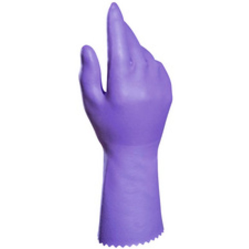 Spontex Gant en latex Extra Comfort, taille: L, lilas