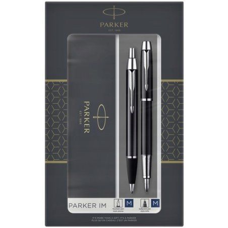 Parker 2093215 Ensemble de stylos Noir, Argent 2 pièce(s)