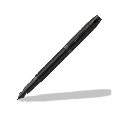 Parker IM Achromatic stylo-plume Système de remplissage cartouche Noir 1 pièce(s)
