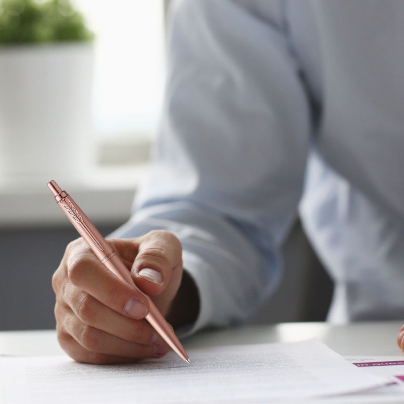 PARKER Stylo à bille rétractable JOTTER XL, or rose