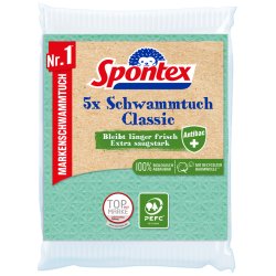 Spontex 19200216 cleaning cloth Multicolour 5 pc(s)